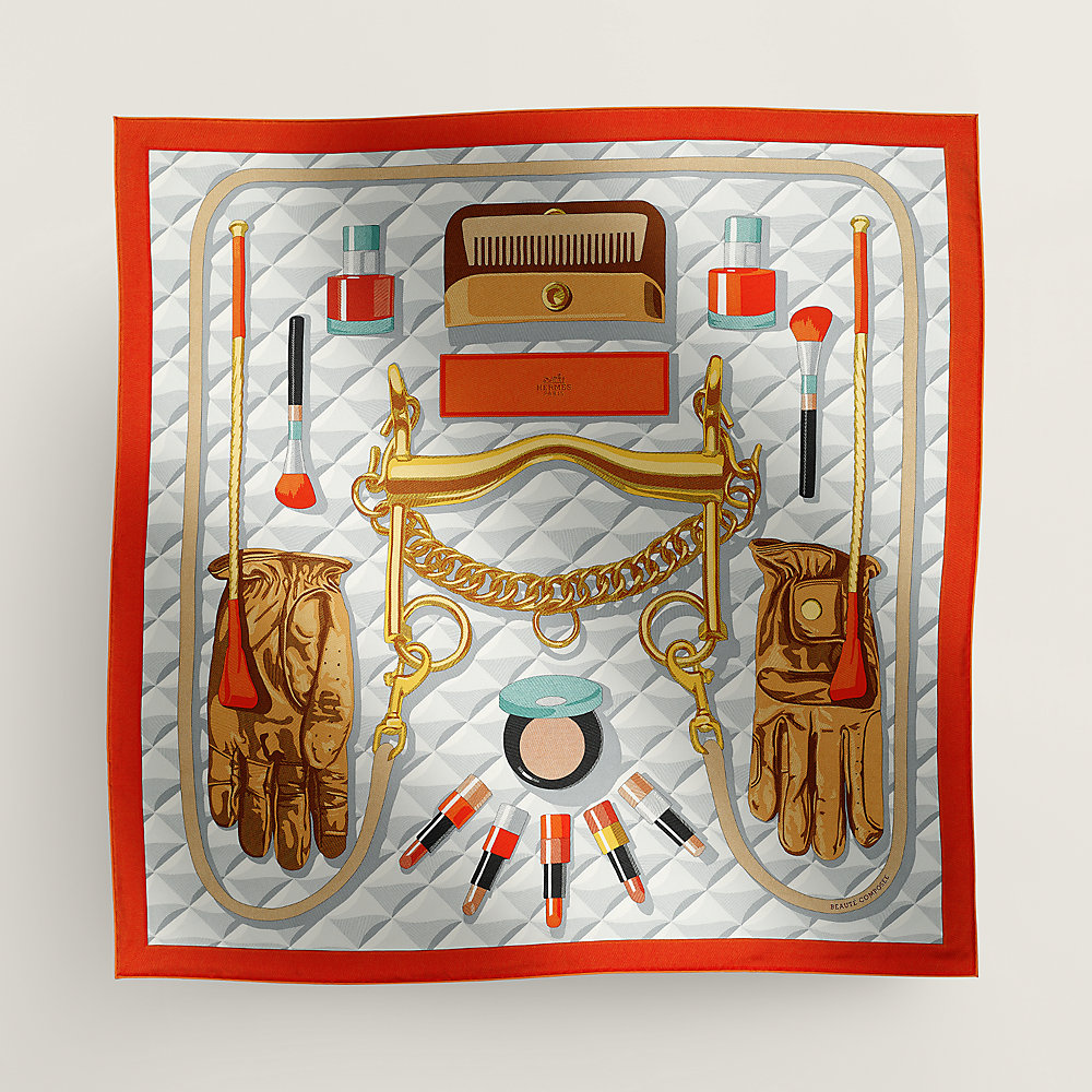 【オシャレ★】HERMES Carre 90 Beaute Composee スカーフ 全2色 HERMES スカーフ Beaute Composee scarf 90 直営店ラッピング